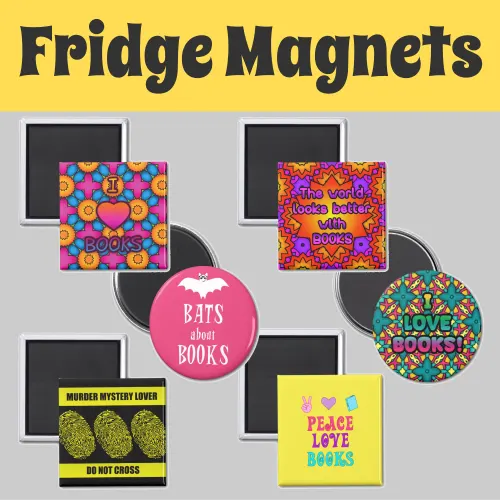 Magnets for Book Lovers #booklover #bibliophile #bookaholic