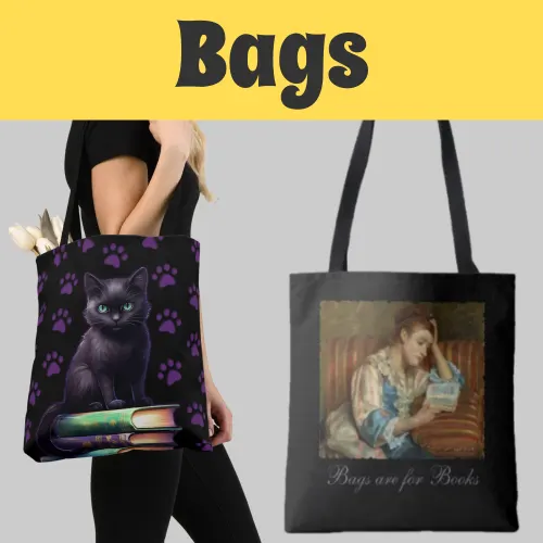Bags  for Book Lovers #booklover #bibliophile #bookaholic