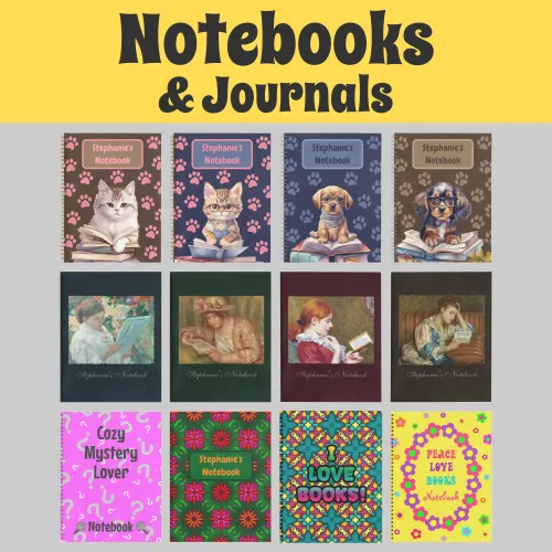 Notebooks for Book Lovers #booklover #bibliophile #bookaholic